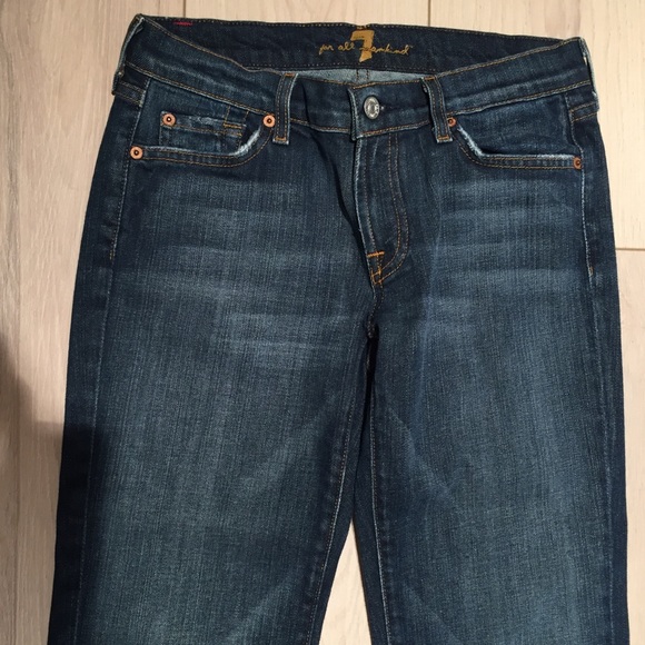 Seven for All Man Kind sparkle pocket HOT denim 28 - Picture 10 of 11